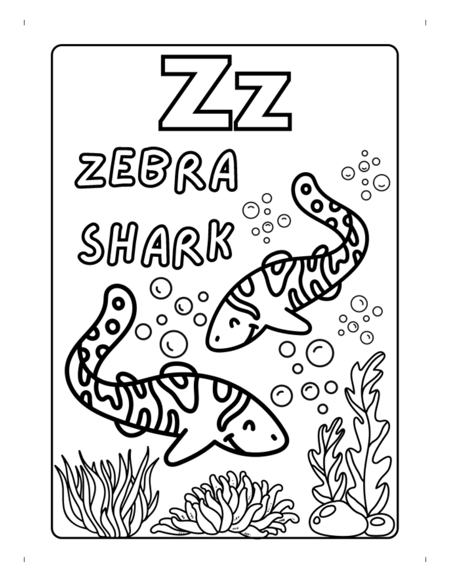 Sea Animals A-Z