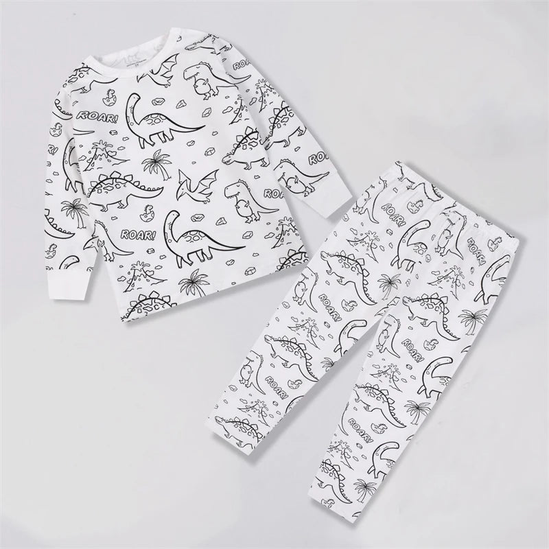 DIY Colorable Pajama Set for Kids - Little West DigiPrints