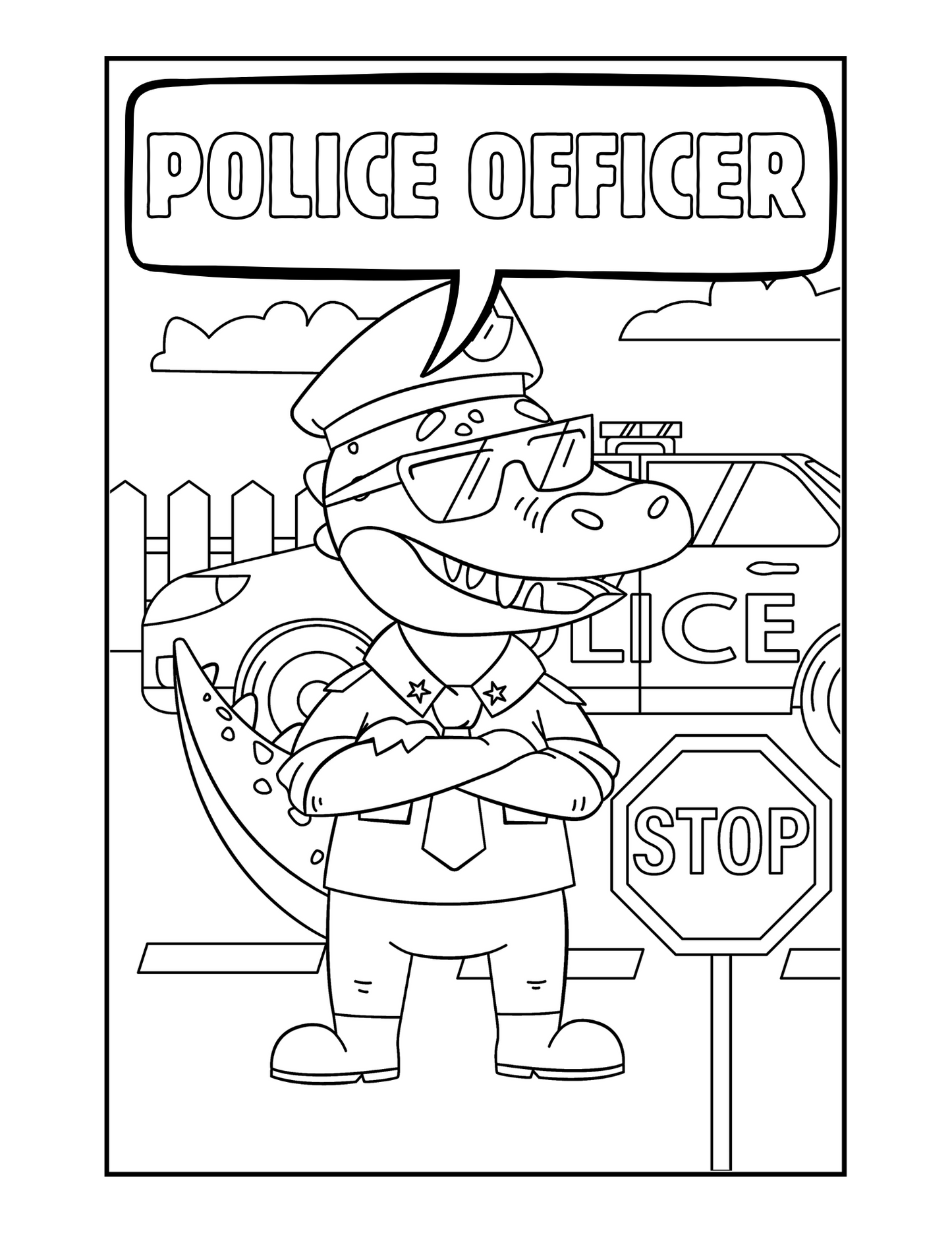 Gator's on the Job! - Little West DigiPrints