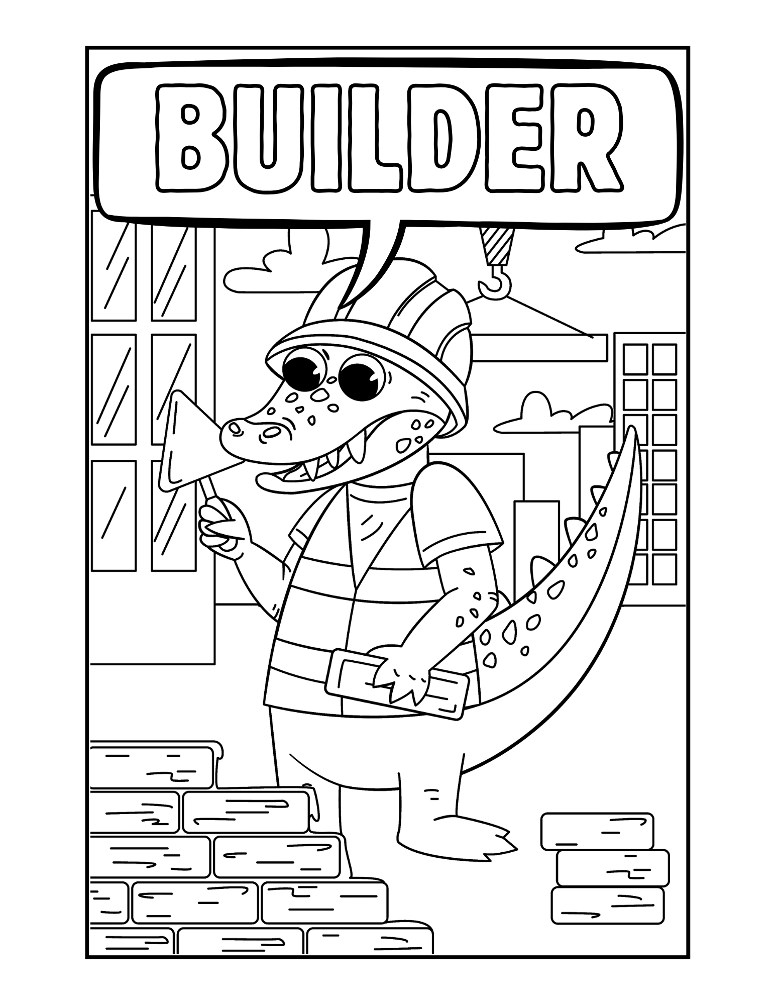 Gator's on the Job! - Little West DigiPrints