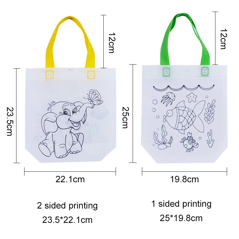 DIY Graffiti Bag Set for Kids' Parties - Little West DigiPrints