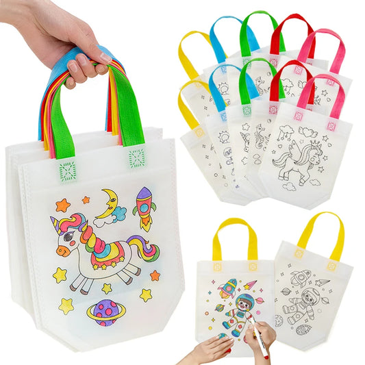DIY Graffiti Bag Set for Kids' Parties - Little West DigiPrints