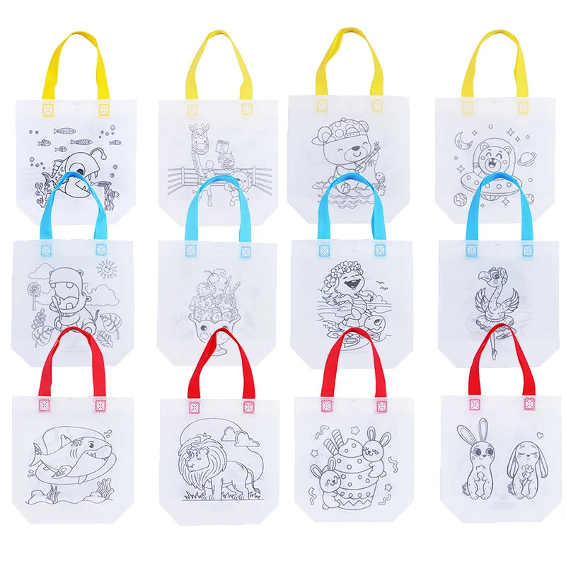 DIY Graffiti Bag Set for Kids' Parties - Little West DigiPrints