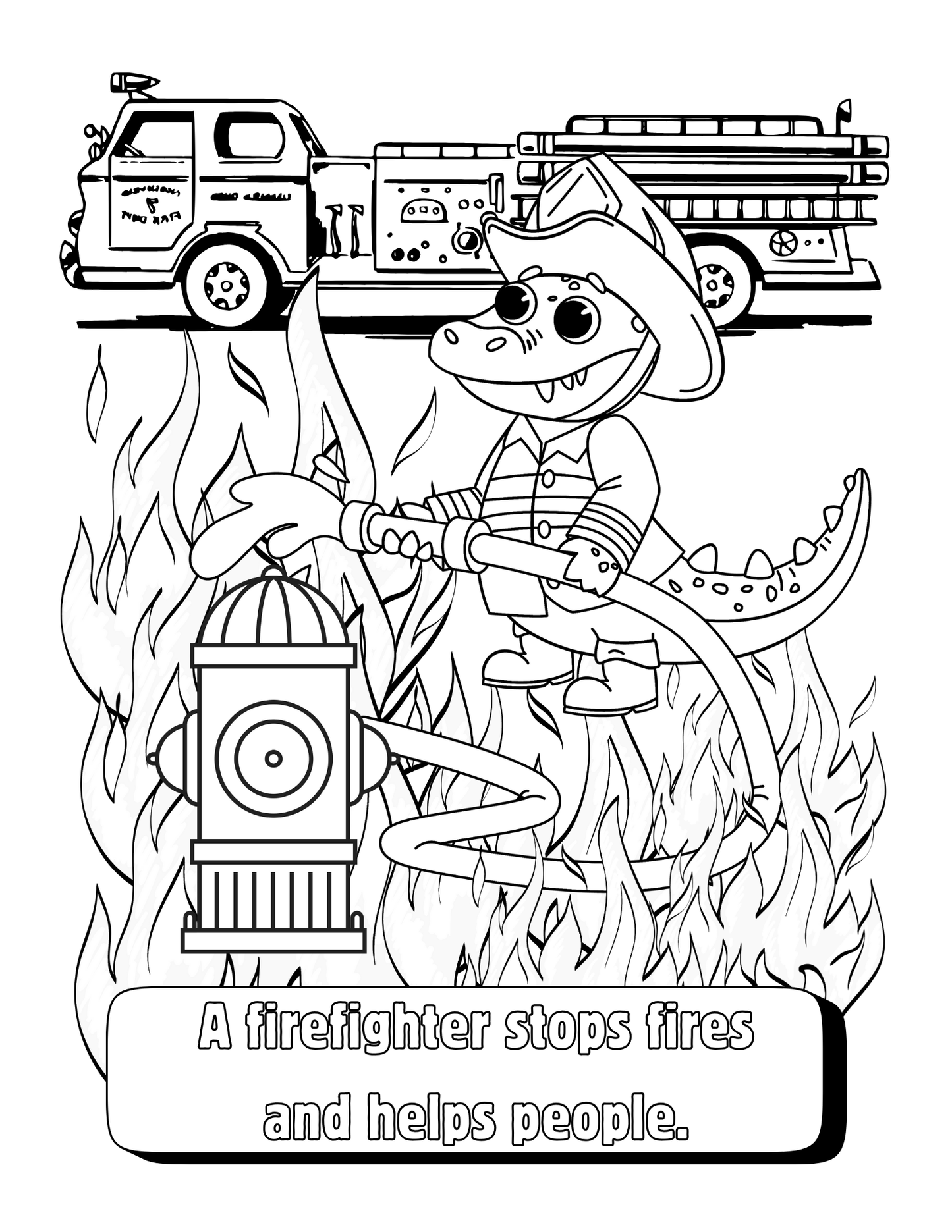 Gator’s on the Job Collection - Little West DigiPrints