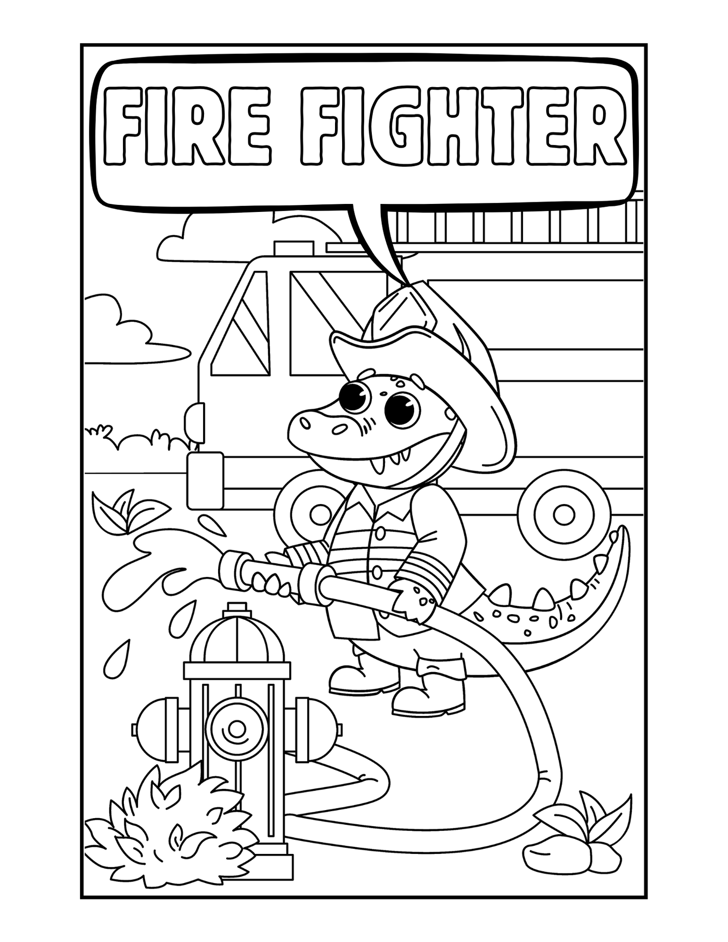 Gator’s on the Job Collection - Little West DigiPrints