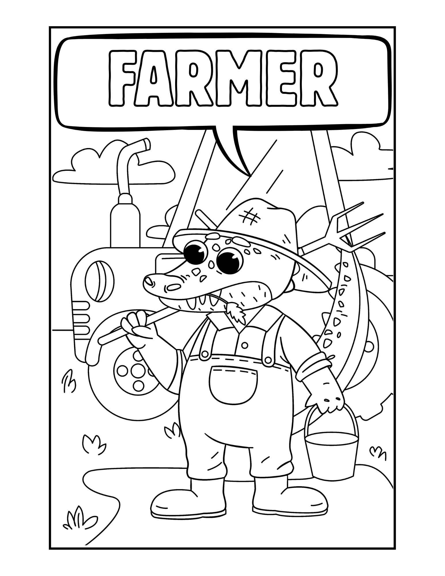 Gator’s on the Job Collection - Little West DigiPrints